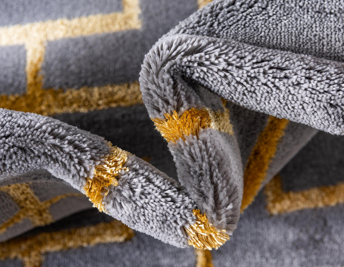 Parker - Cube Pattern Luxury Rug