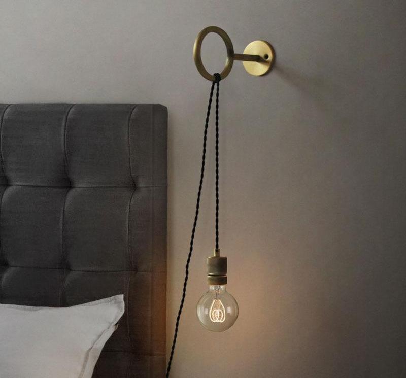 Avita - Modern Nordic Wall-Mounted Bulb Ring Holder